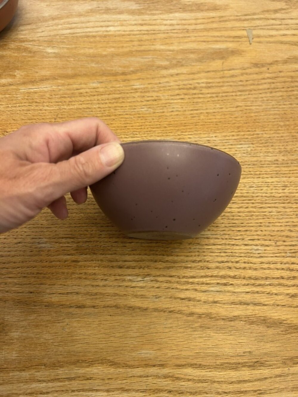 NEW East Fork Pottery Ice Cream Bowl PRUNE Purple Retired Seasonal Rare